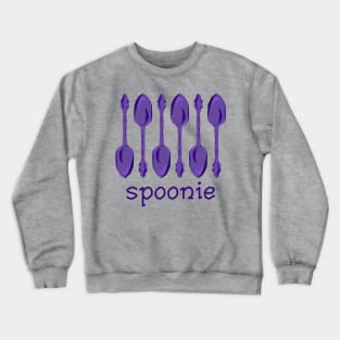 Spoonie (Purple) Crewneck Sweatshirt